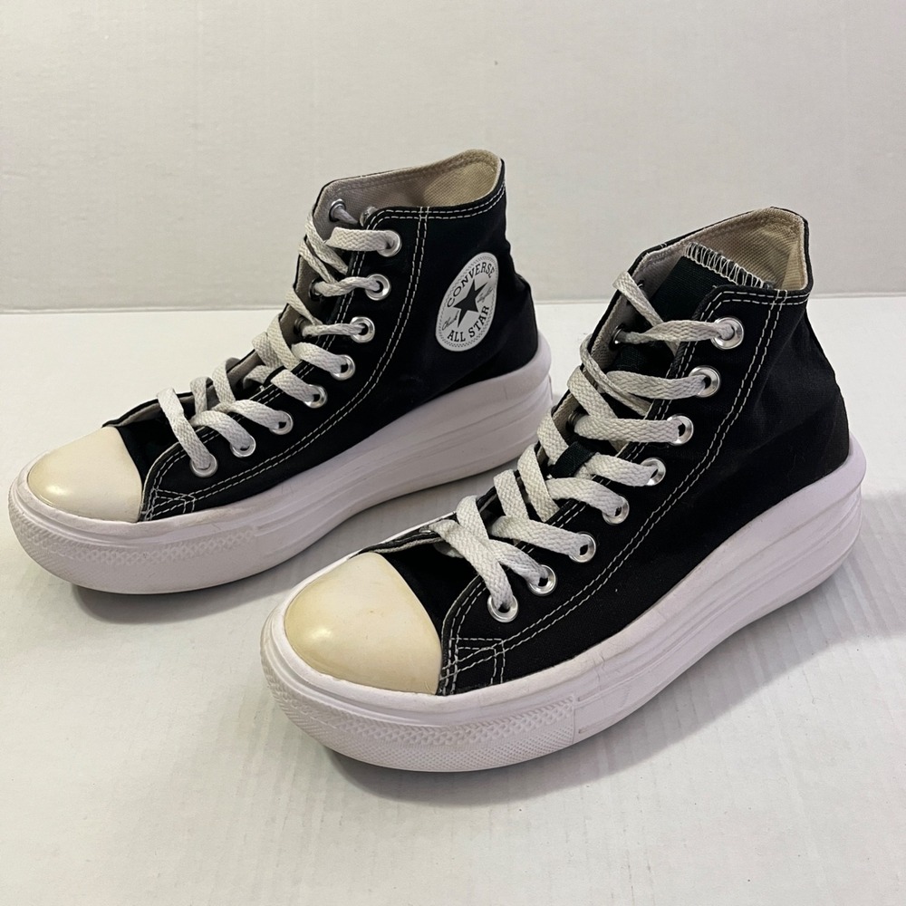 Converse Chuck Taylor Womens All Star High Top Size 7.5 Platform Sneaker Y2K
